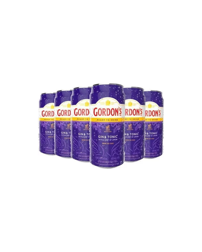 GORDON'S GIN TONIC  x 6 ud